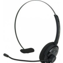 LogiLink Bluetooth Mono Headset - Trådløs Lyd i Sort | Komfortabelt & Stilrent Design - Varenummer: 4052792013283